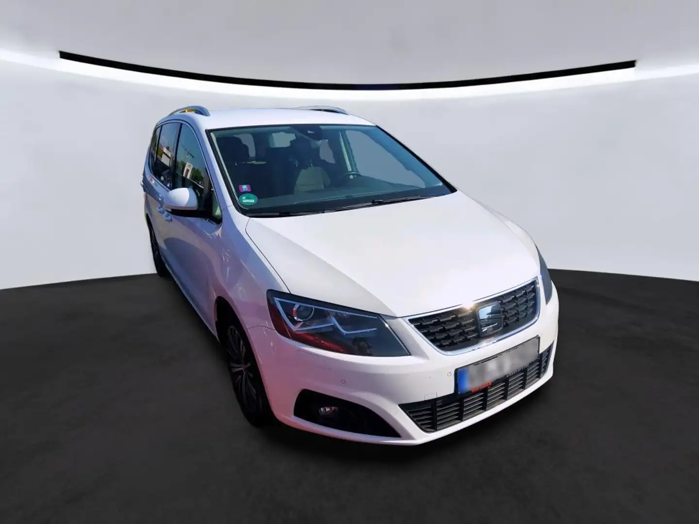 SEAT Alhambra Xcellence 4Drive STNDHZ ACC DCC 7SITZ +2 KINDER AH Blanc - 2