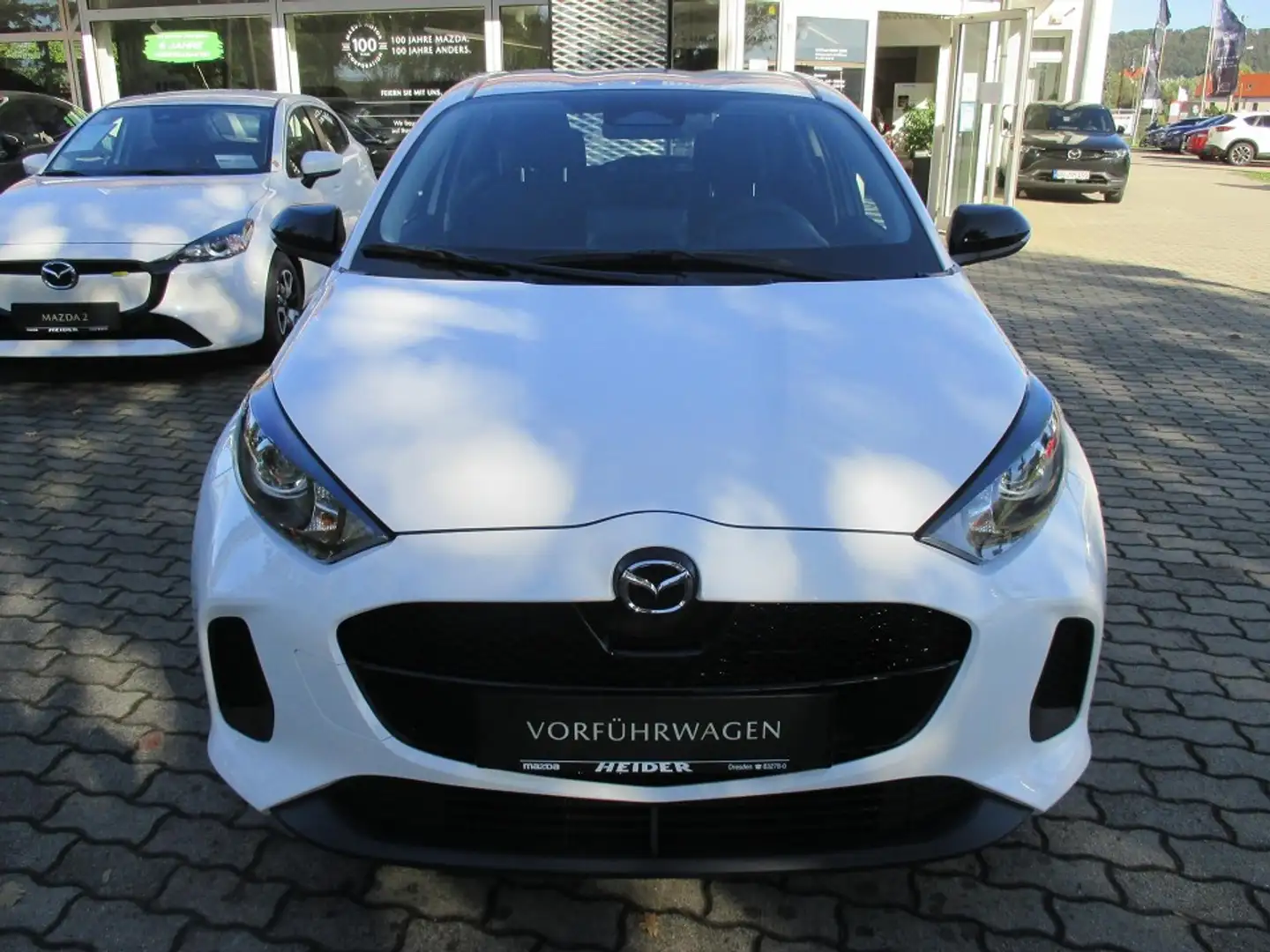Mazda 2 Hybrid 5HB 1.5L Hybrid VVT-i 116 CVT FWD Prime-Lin Weiß - 2