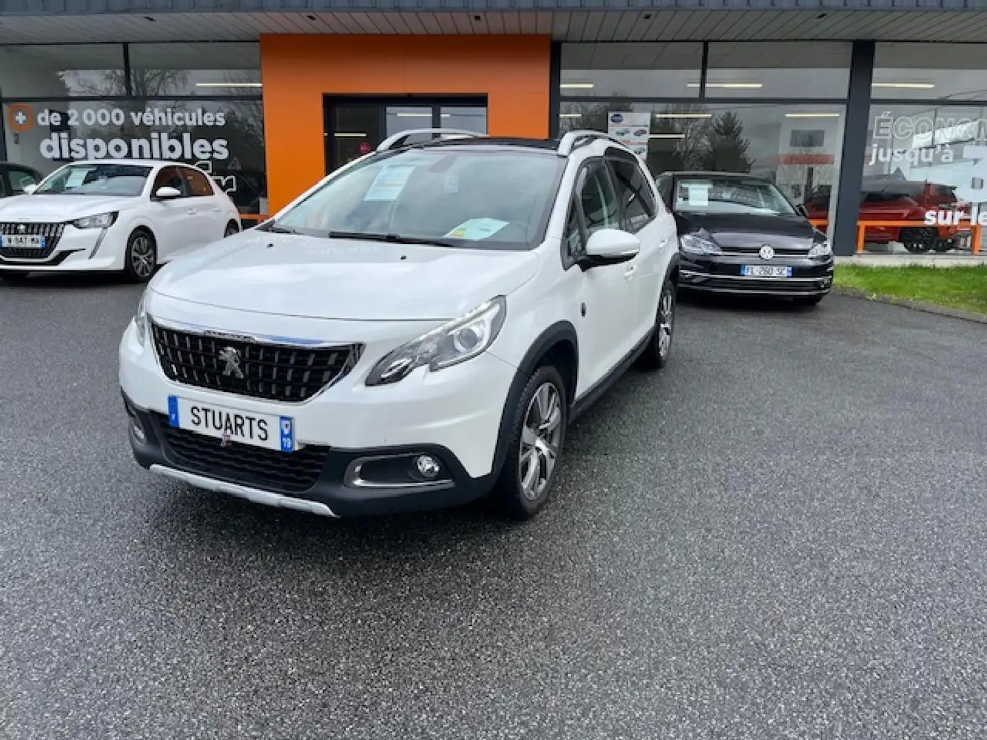 Peugeot 2008 1.2i 130  Crossway Blanc - 2