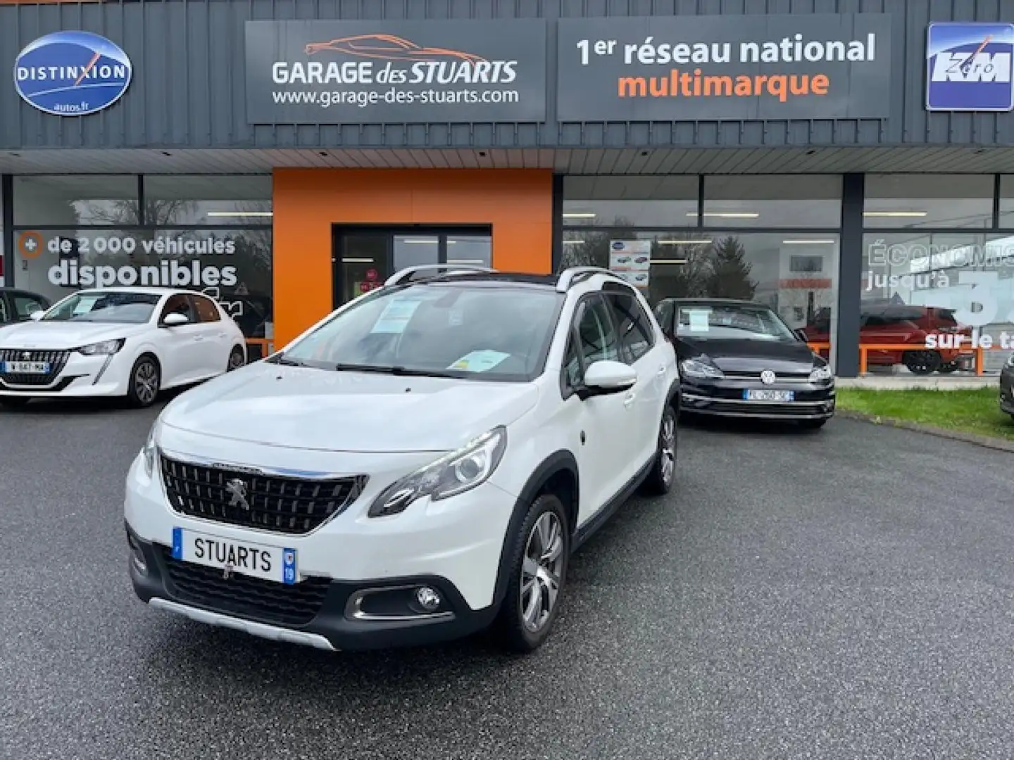 Peugeot 2008 1.2i 130  Crossway Blanc - 1
