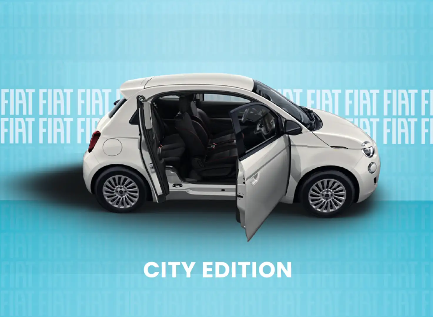 Fiat 500e 3+1 Elektro City Edition inkl. Komfort-,Tech-Paket Weiß - 1