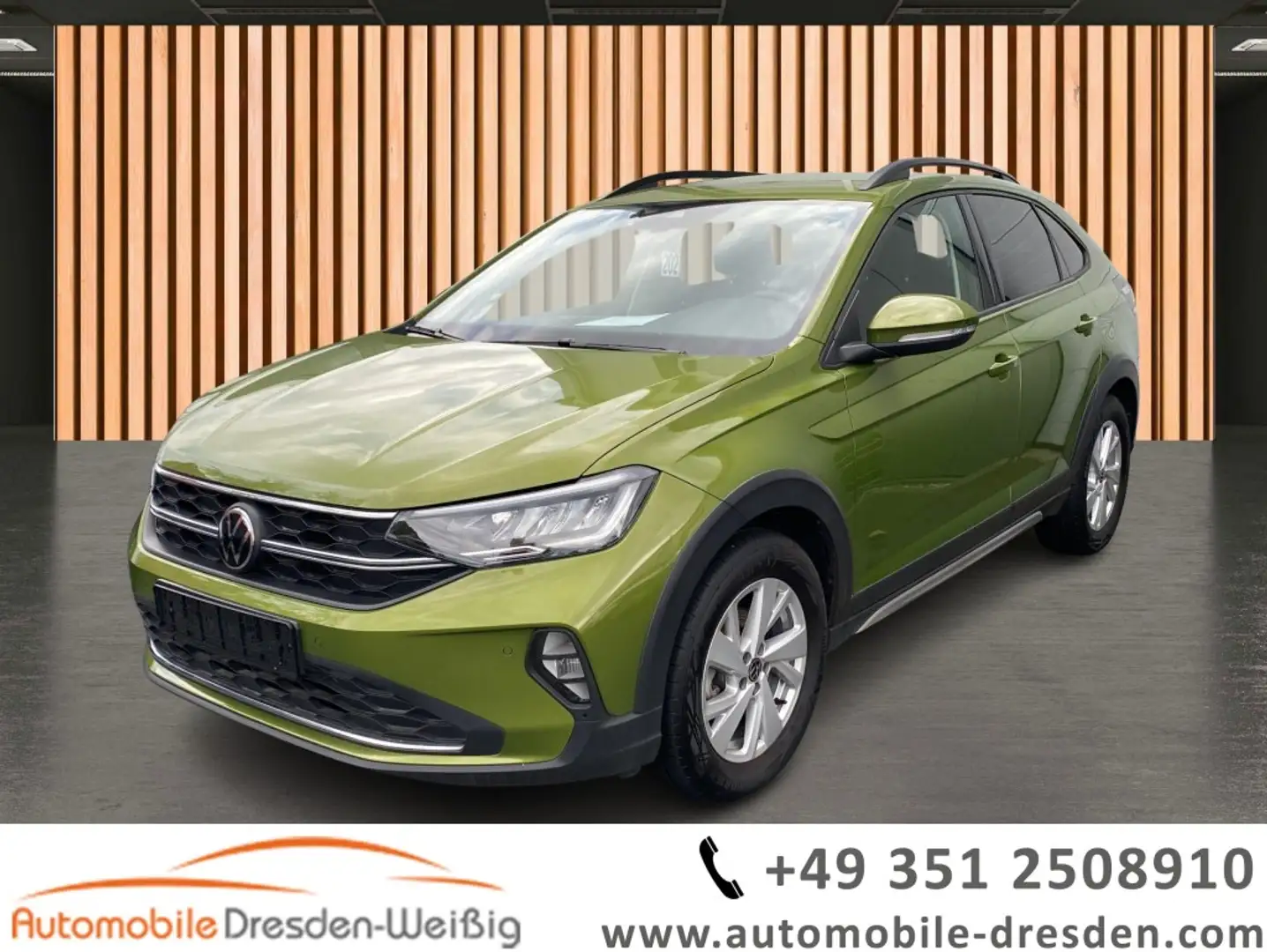 Volkswagen Taigo 1.0 TSI Life*ACC*AppConnect*LED*DAB* Grün - 1