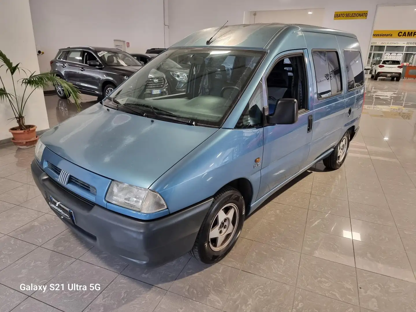 Fiat Scudo COMBO 1.9 DIESEL OK NEOPATENTATI CON GANCIO TRAINO Verde - 1