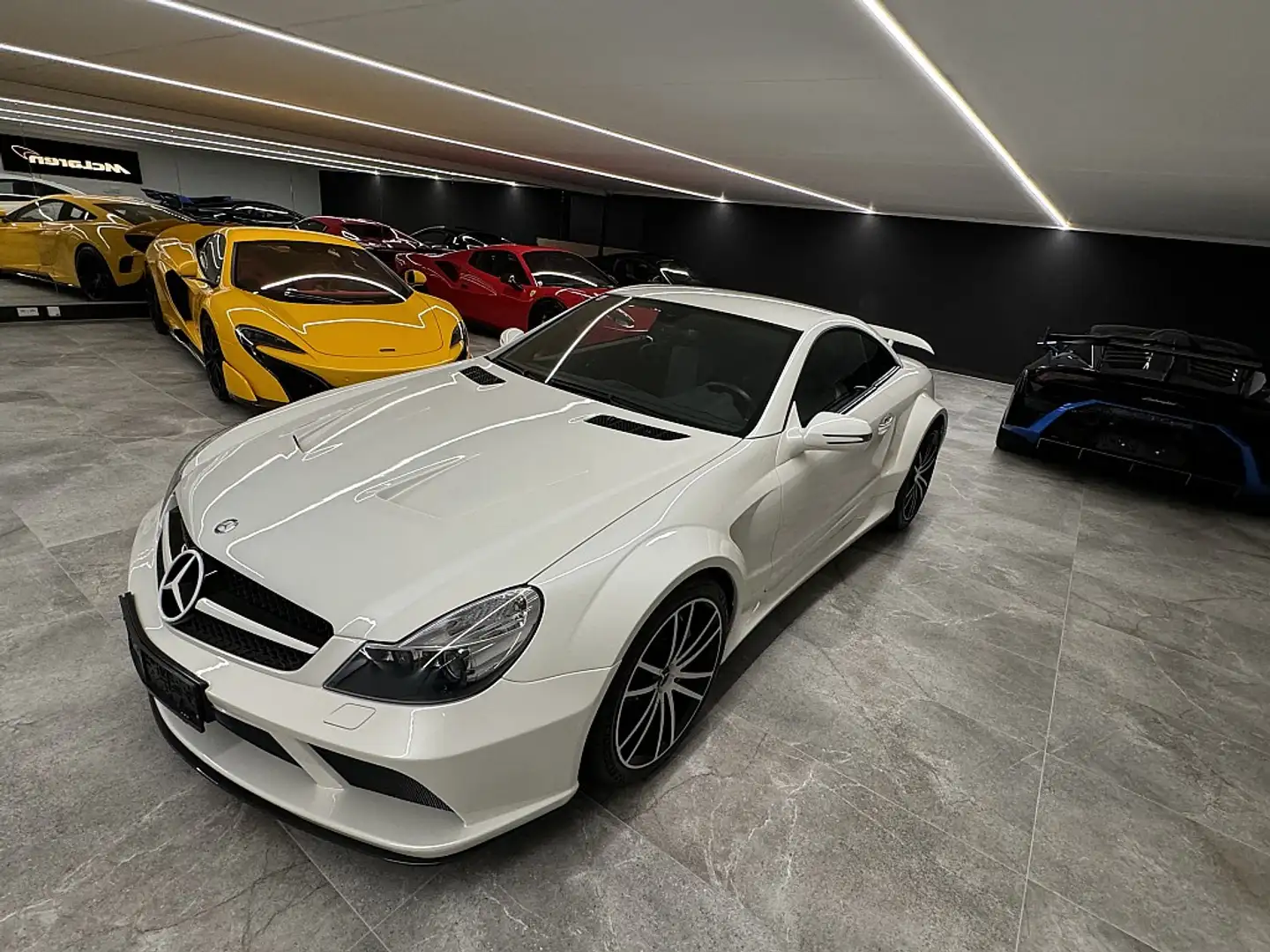Mercedes-Benz SL 65 AMG Black Series MKB 1.015 PS Lückenlose Historie Weiß - 1