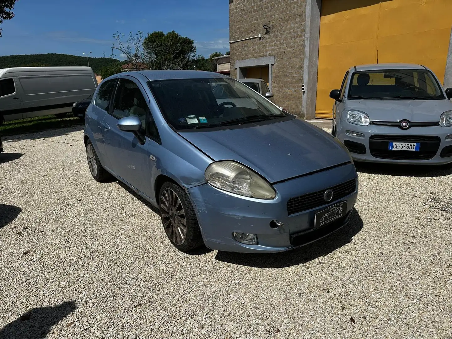 Fiat Grande Punto Grande Punto 3p 1.3 mjt 16v Sport 90cv 6m Blau - 1
