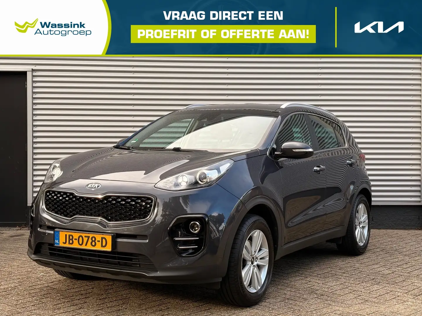 Kia Sportage 1.6 GDI 135pk ECOdynamics DynamicLine | Cruise | C Grijs - 1