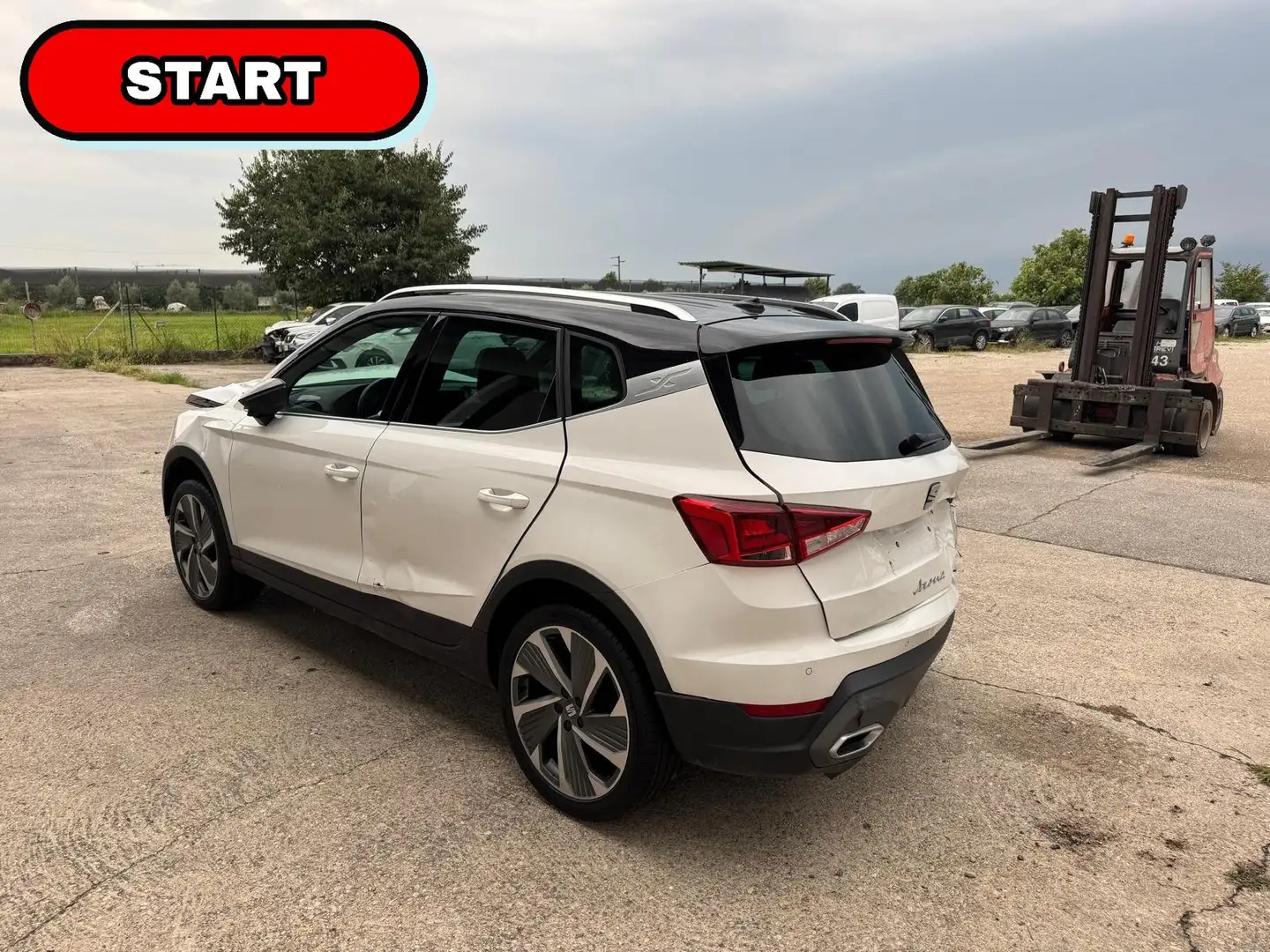 SEAT Arona 1.0 ecotsi FR 95cv START - INCIDENTATA Bianco - 1