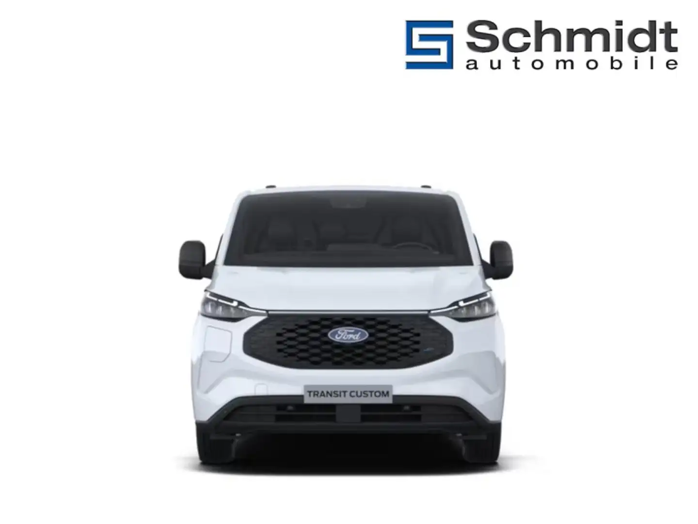 Ford Transit Custom Kasten Trend 320L1 Elektro 218PS A RWD Weiß - 2