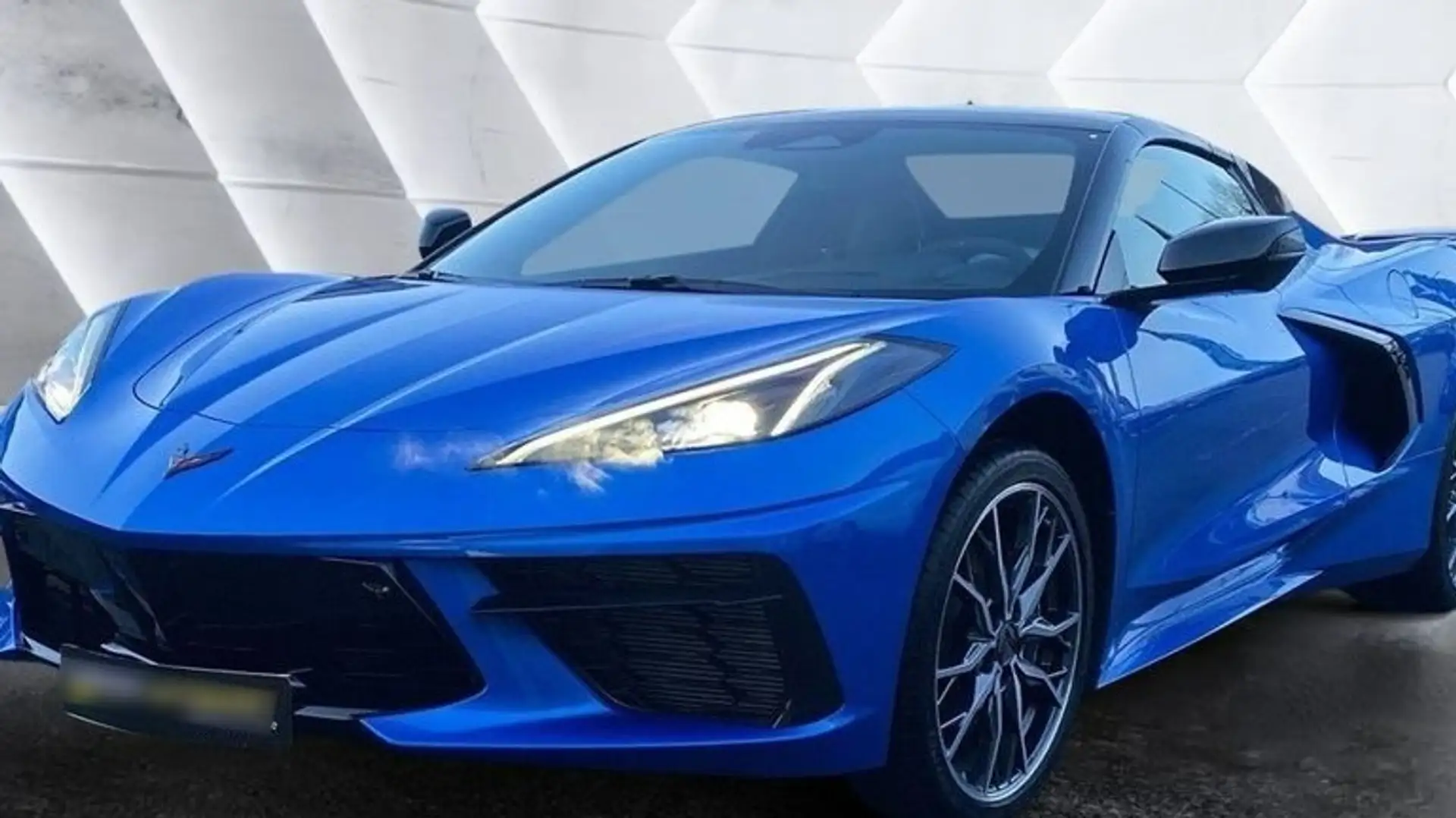 Chevrolet Corvette Descapotable Automático de 3 Puertas Azul - 1