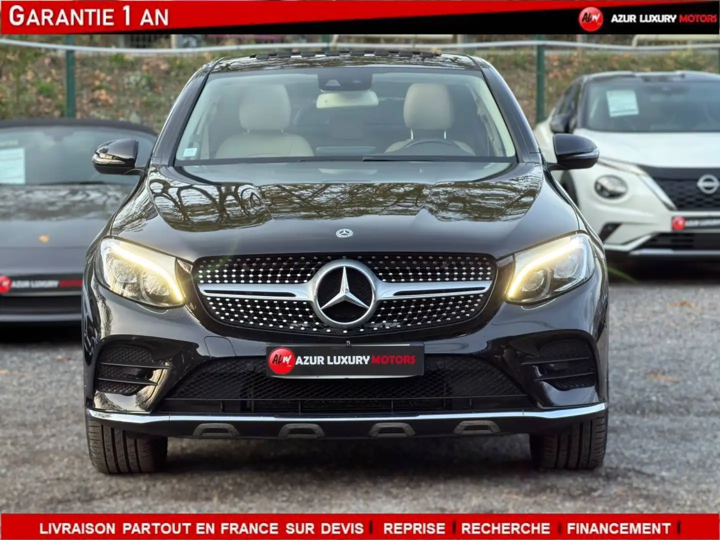 Mercedes-Benz GLC 250 250 d COUPE FASCINATION 4Matic Schwarz - 2