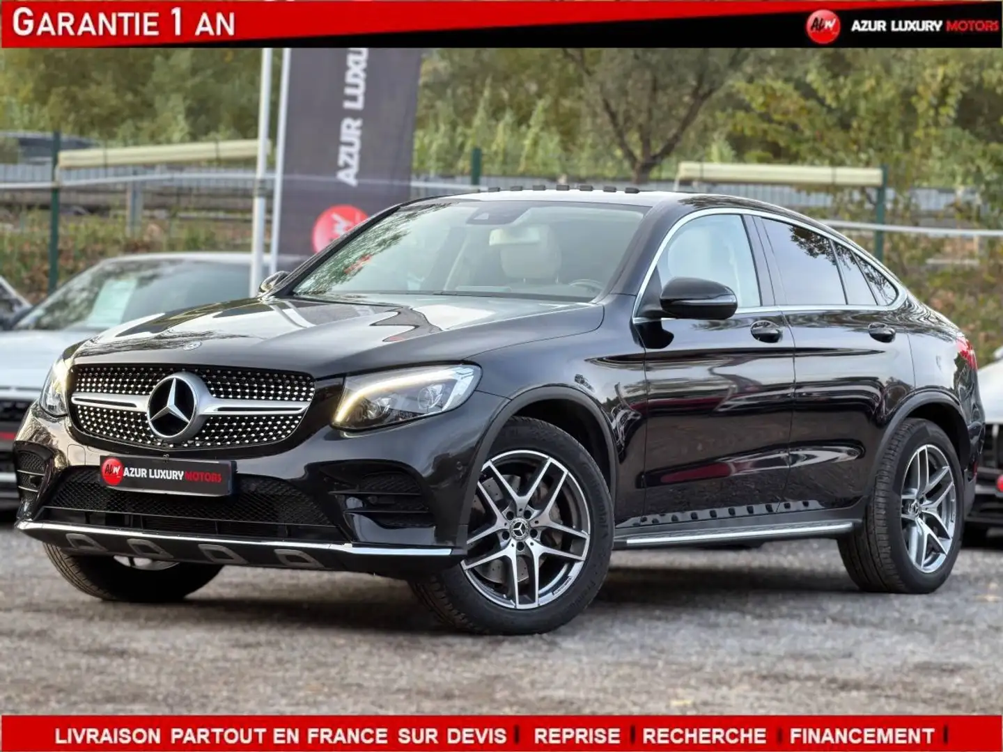 Mercedes-Benz GLC 250 250 d COUPE FASCINATION 4Matic Schwarz - 1