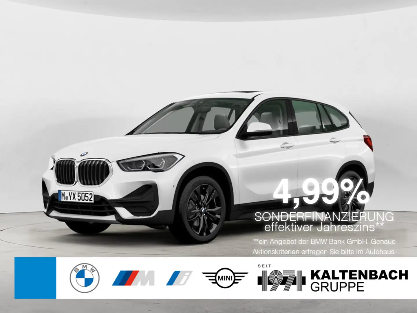 BMW X1 sDrive18d FACEL. PANO LED NAVI SHZ PDC Blanc - 1