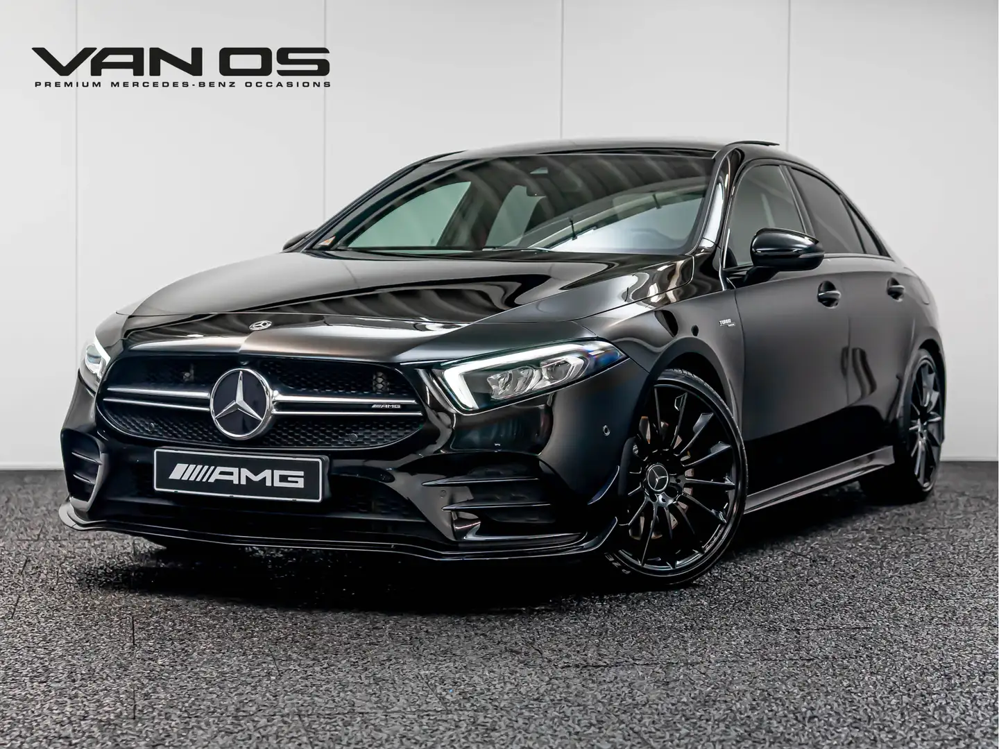 Mercedes-Benz A 35 AMG 4MATIC Aero pakket | Performance stoelen Zwart - 1