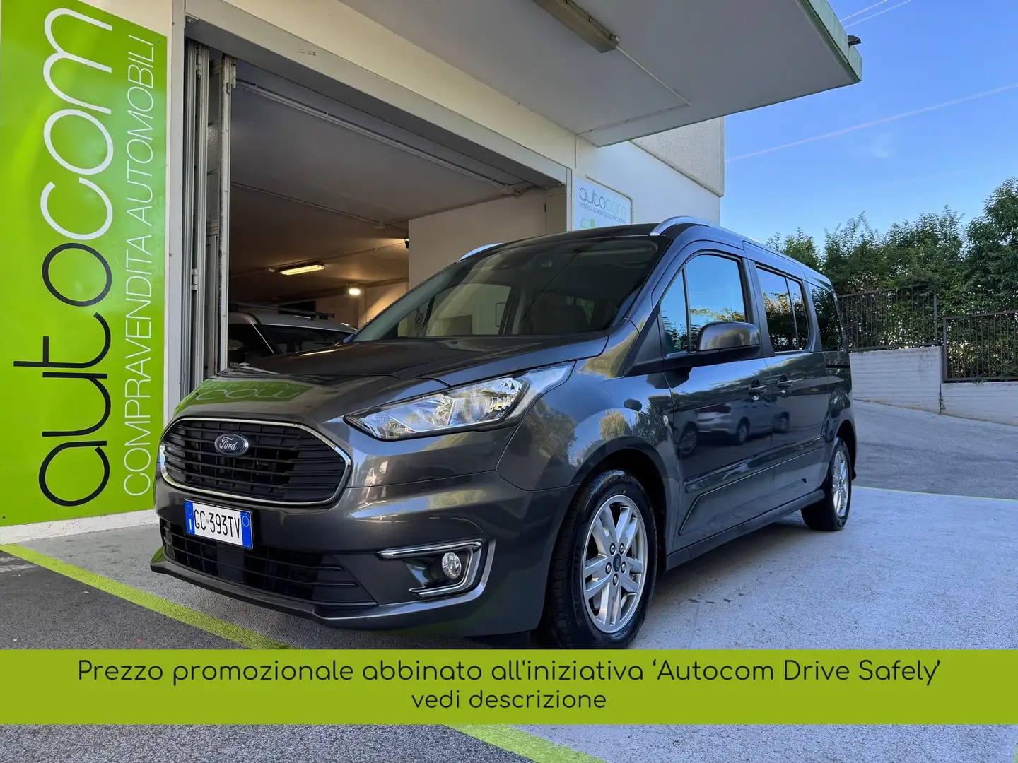 Ford Tourneo Connect 1.5 TDCI TITANIUM 7P LUNGO TETTO GARANZIA 24 MESI Grigio - 1