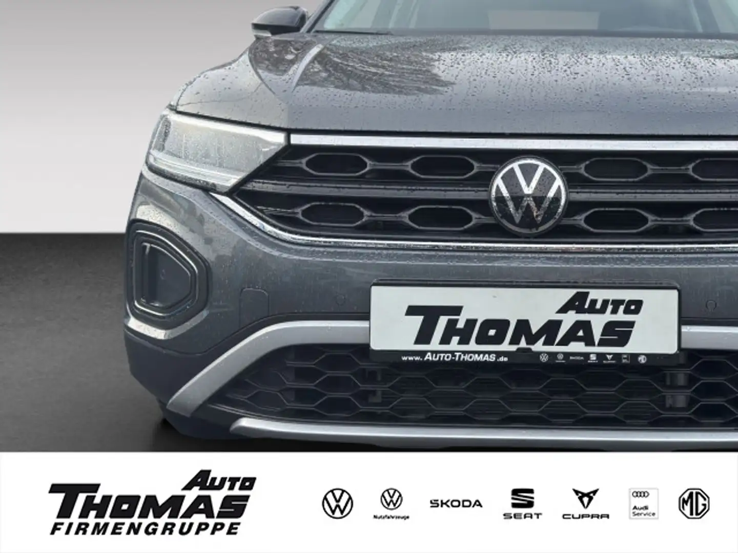 Volkswagen T-Roc 1.0 6-Gang TSI Goal ACC Klima SHZ Grau - 1