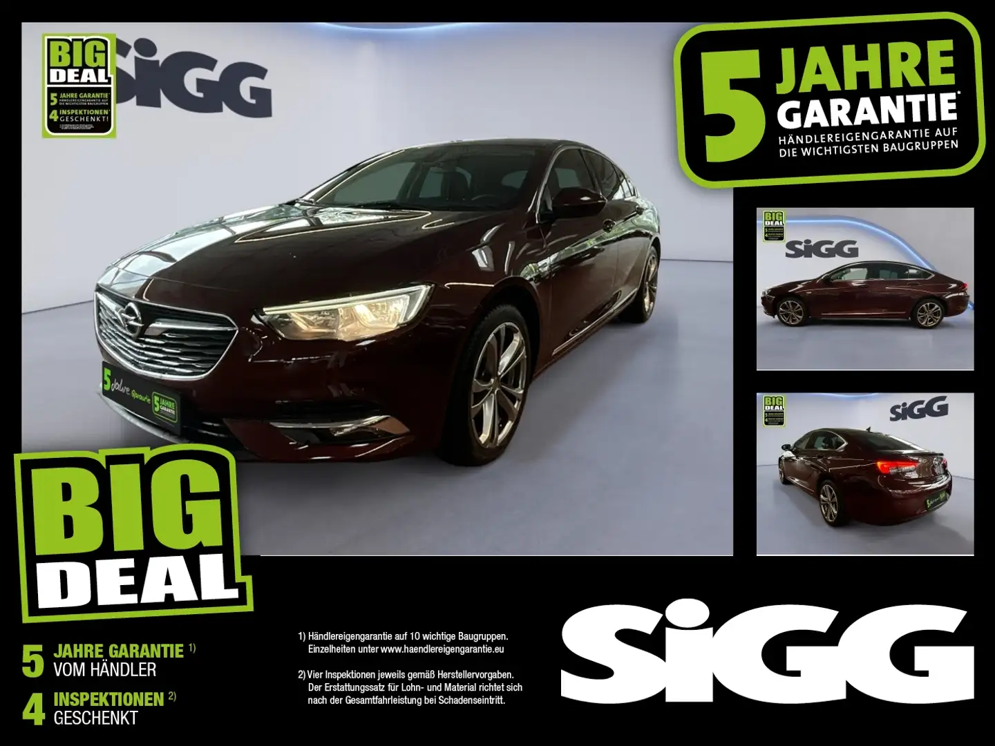 Opel Insignia B Grand Sport 1.5 Turbo Edition Brun - 1