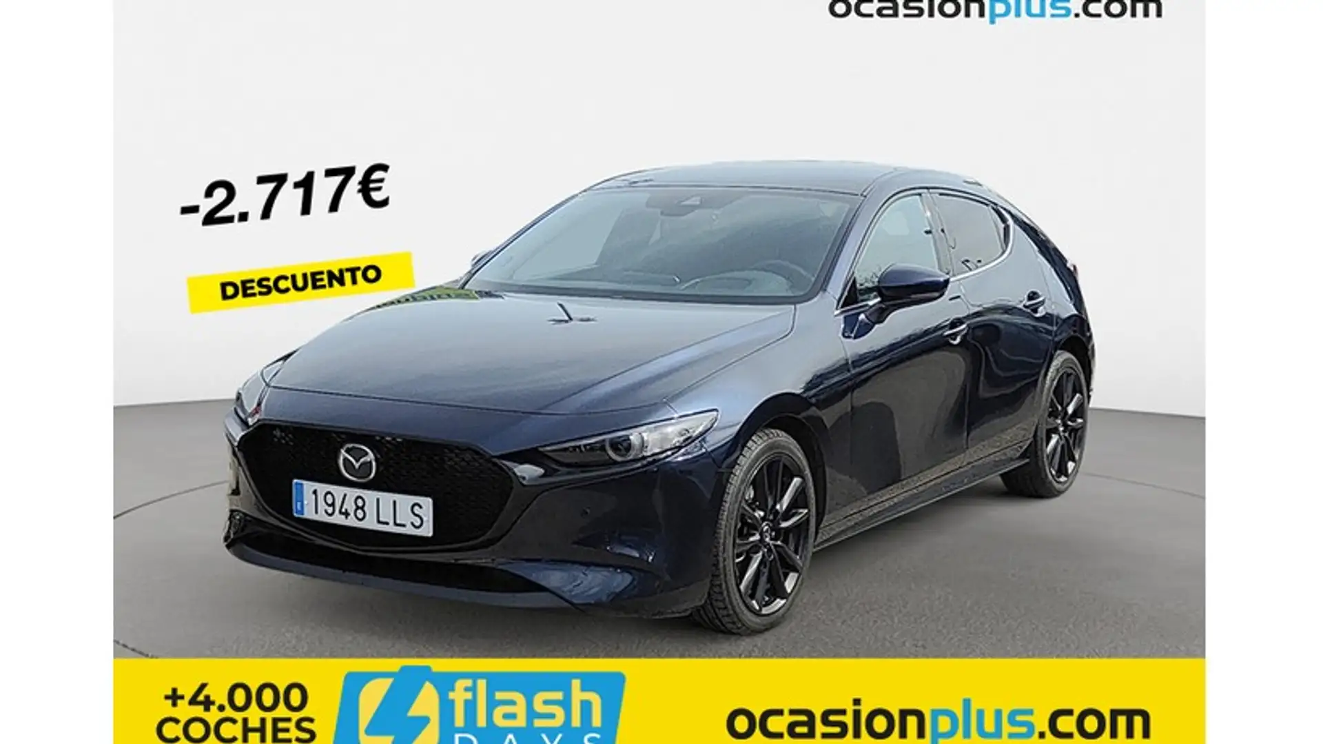 Mazda 3 2.0 Skyactiv-X Zenith-X Aut. 132kW Azul - 1