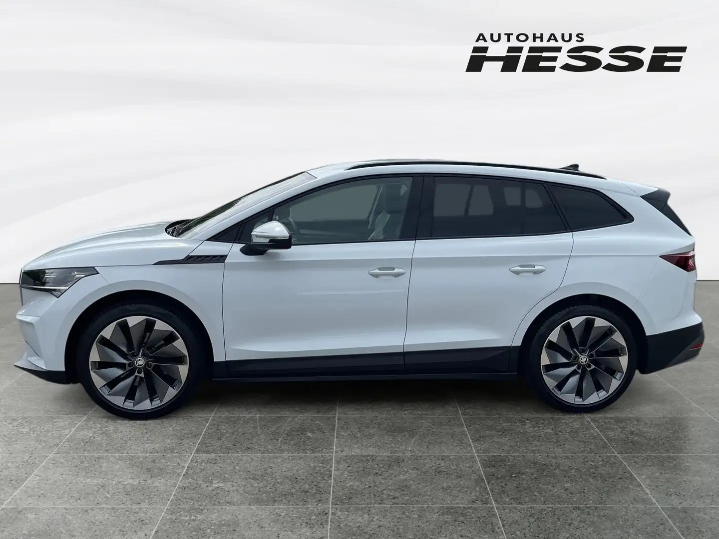 Skoda Enyaq 60 Lounge AHK Memory ACC Weiß - 2
