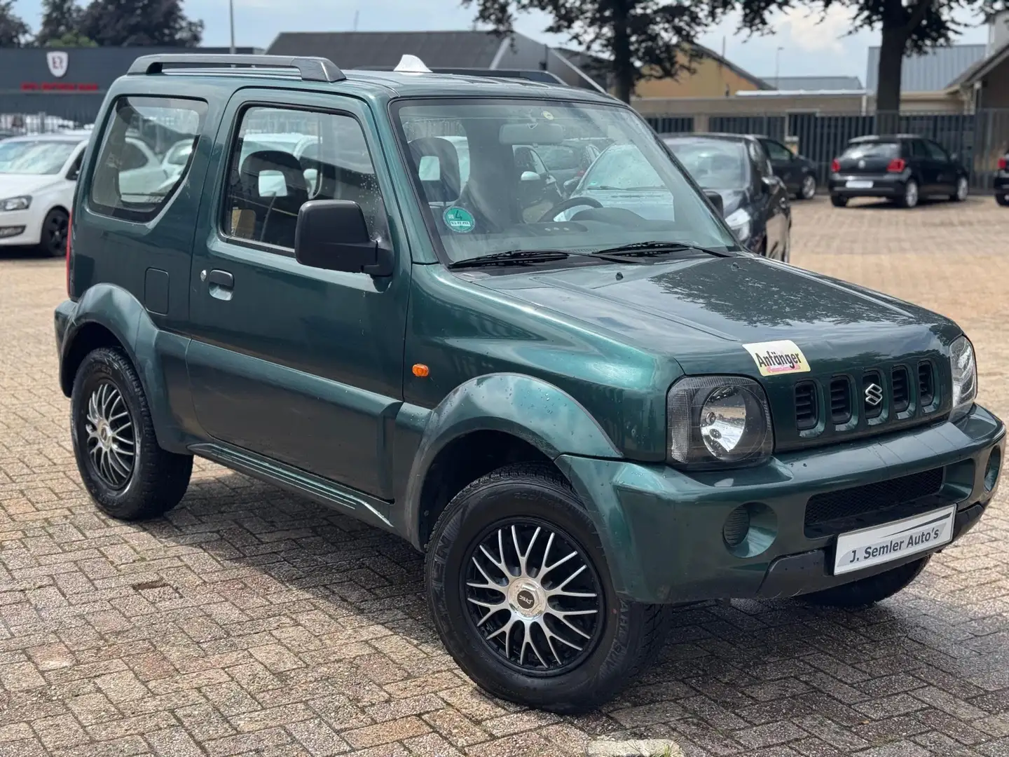Suzuki Jimny 1.3 JLX 4X4 81DKM DUITSE PAPIEREN Groen - 2