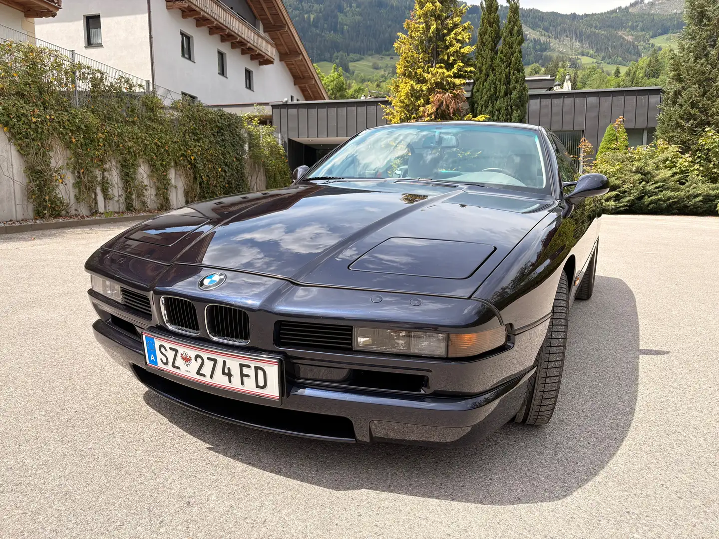 BMW 850 850Ci 5.4l Aut., M-Paket, Standheizung, seltenes Sportfahrwerk, österr. Zulassung Blau - 2