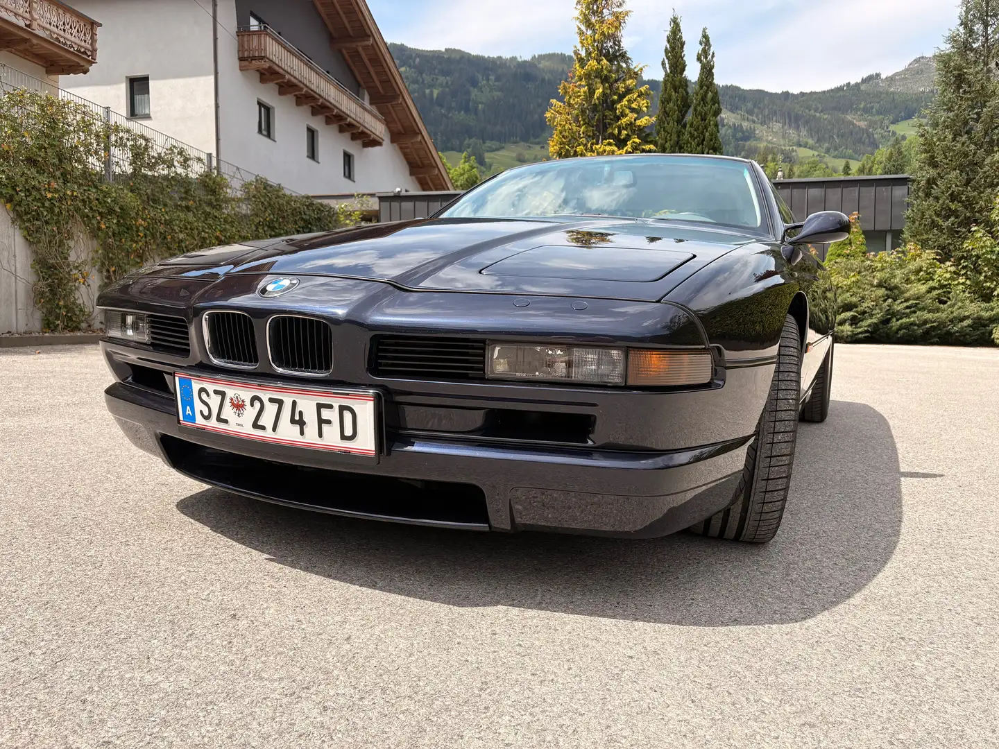 BMW 850 850Ci 5.4l Aut., M-Paket, Standheizung, seltenes Sportfahrwerk, österr. Zulassung Blau - 1