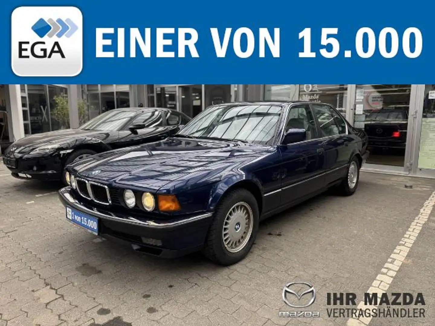 BMW 750 i 12 Zylinder - Vollleder,  Sonderlackierung, Blau - 1