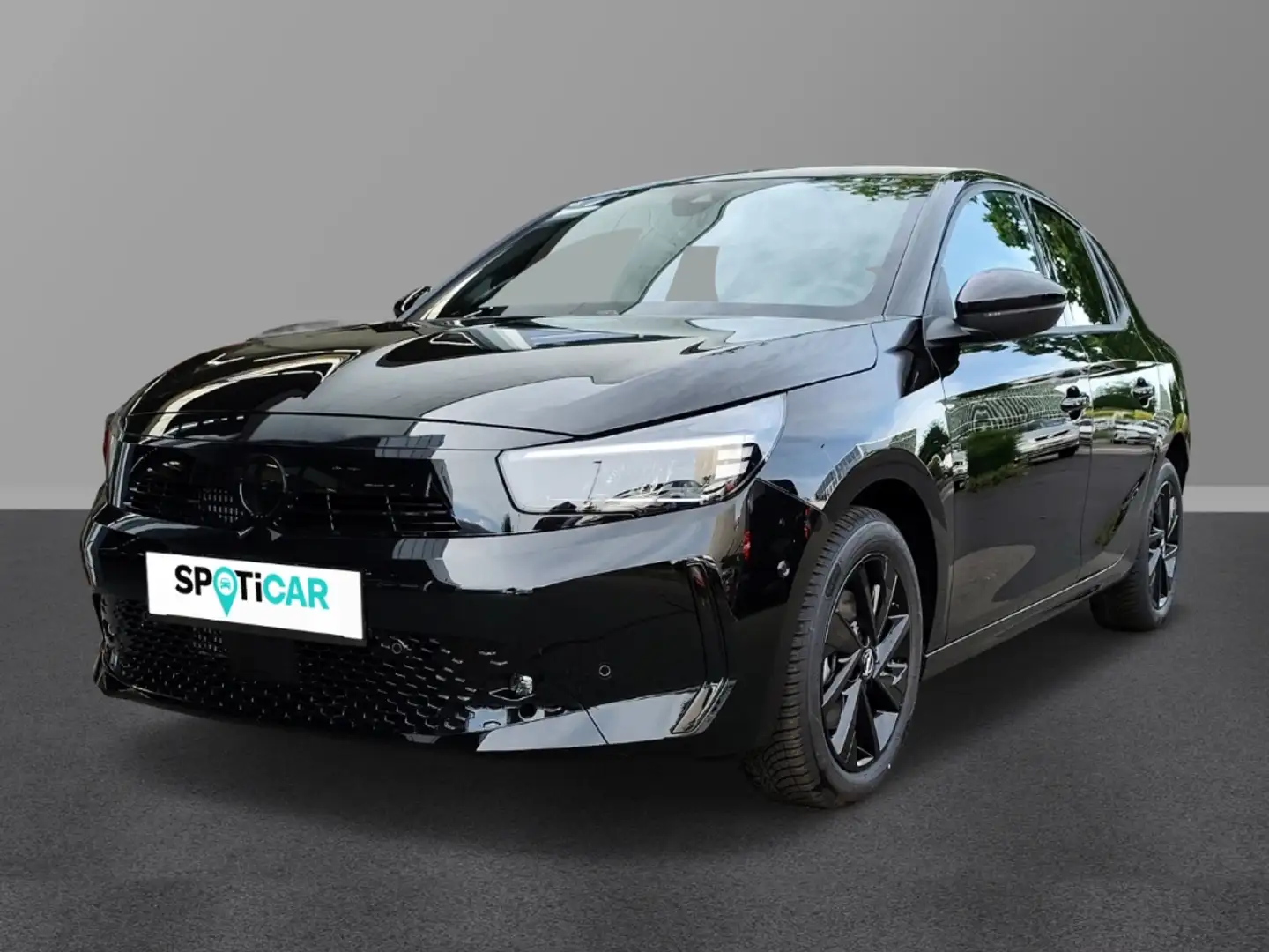 Opel Corsa F GS 1.2 Turbo 100 PS Keyless LED Navi PDCv+h SHZ Zwart - 2