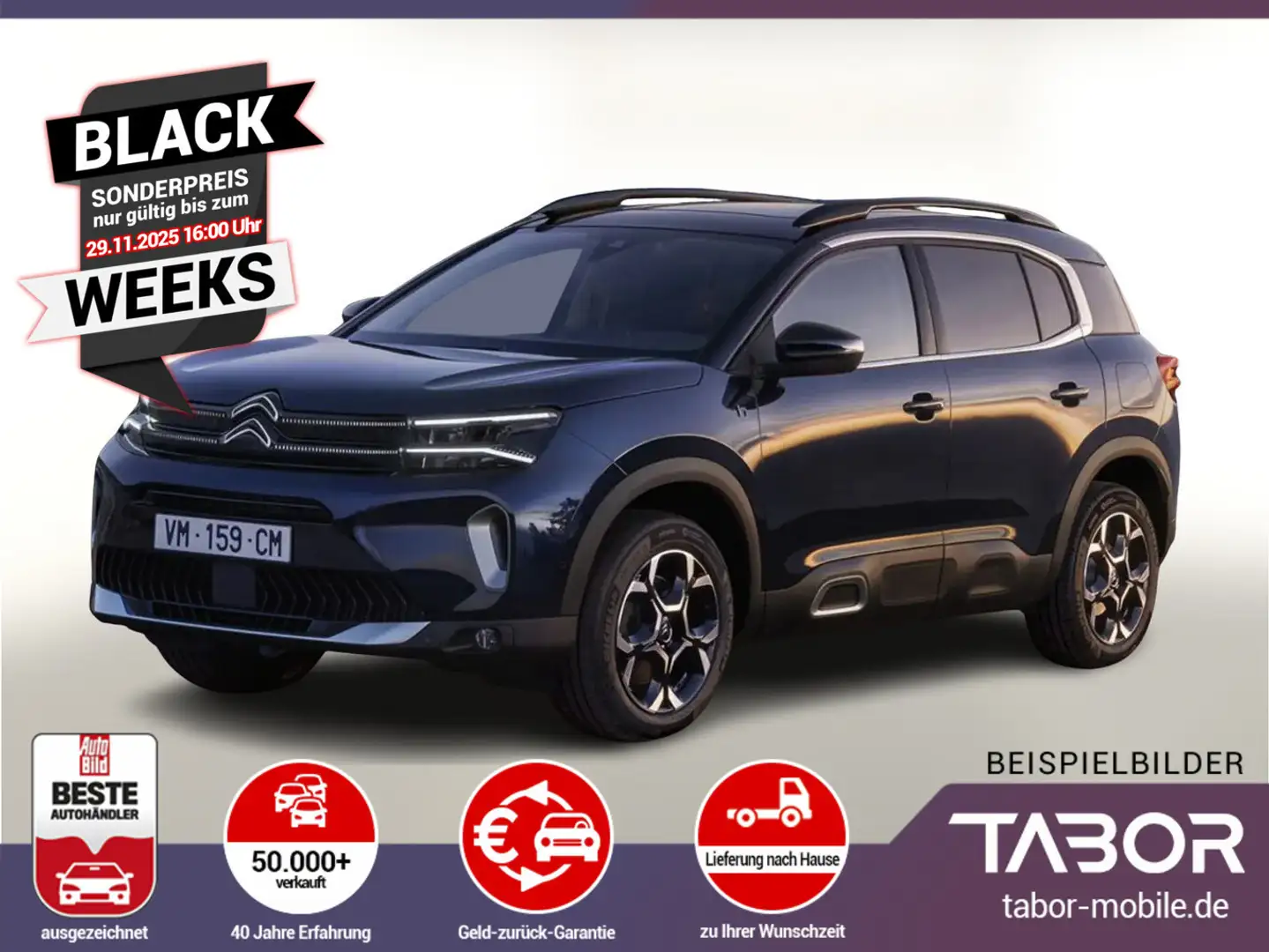Citroen C5 Aircross 130 EAT8 MAX Nav 180° 2xPDC ACC DigC Grau - 1