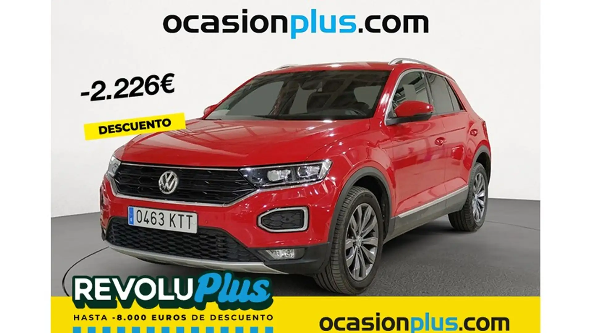 Volkswagen T-Roc 2.0TDI Sport 4Motion DSG7 Rot - 1