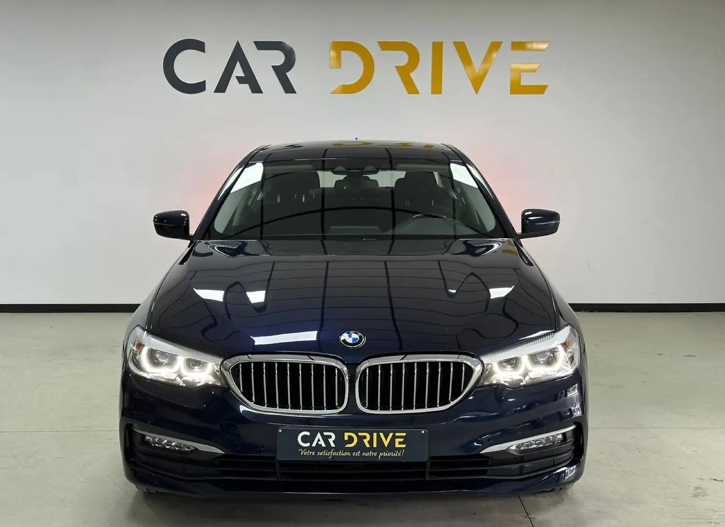 BMW 520 520i B AUTO/PDC AV AR/CCRUISE/CARPLAY/FEUX LED Kék - 2