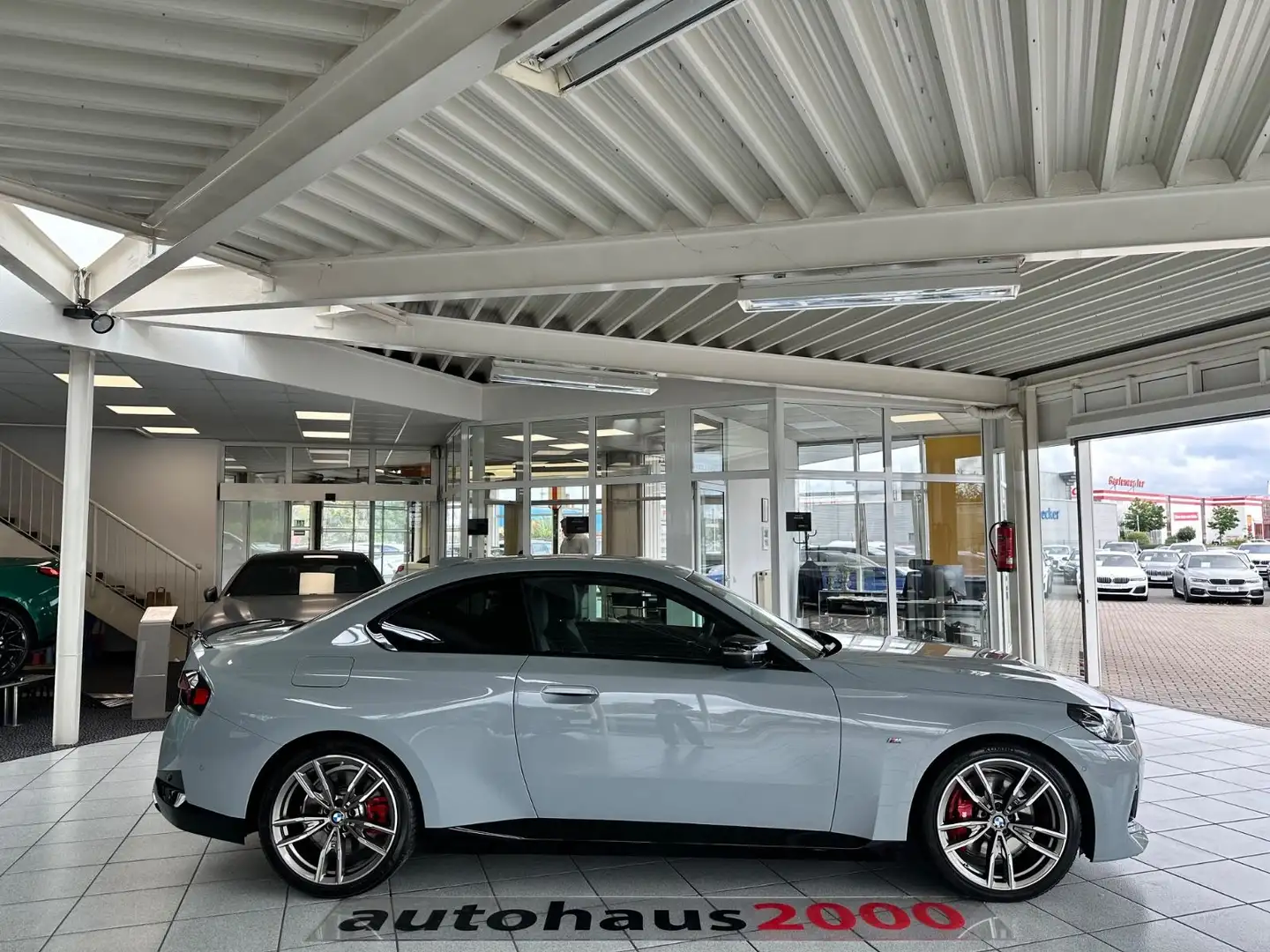 BMW 240 Coupe LED/HUD/CAM/DAB/H&K/LENKRADHE. Grau - 2