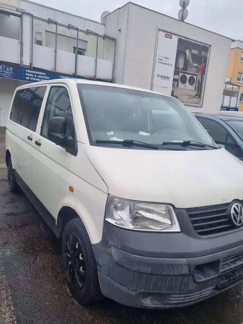 Volkswagen T5 Shuttle Transporter T5 TDI Lang Weiß - 2