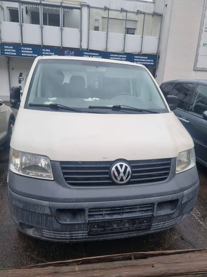 Volkswagen T5 Shuttle Transporter T5 TDI Lang Weiß - 1