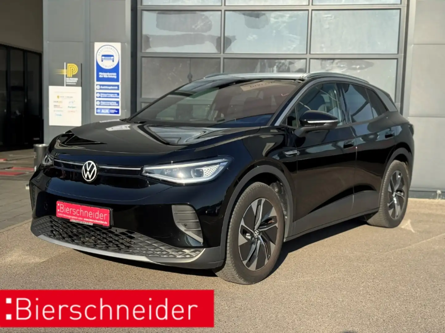 Volkswagen ID.4 Pro Performance IQ.LIGHT NAVI PANO PARKASS SHZ Czarny - 1
