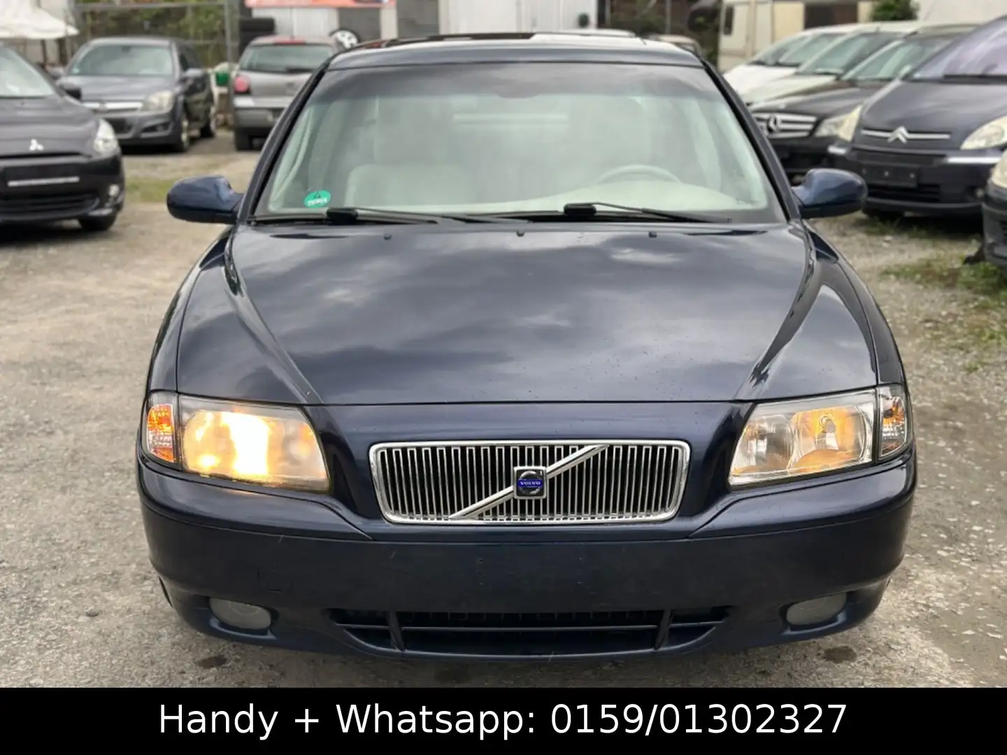 Volvo S80 2.9 Biturbo T6 Executive Geartronic -Leder Bleu - 2