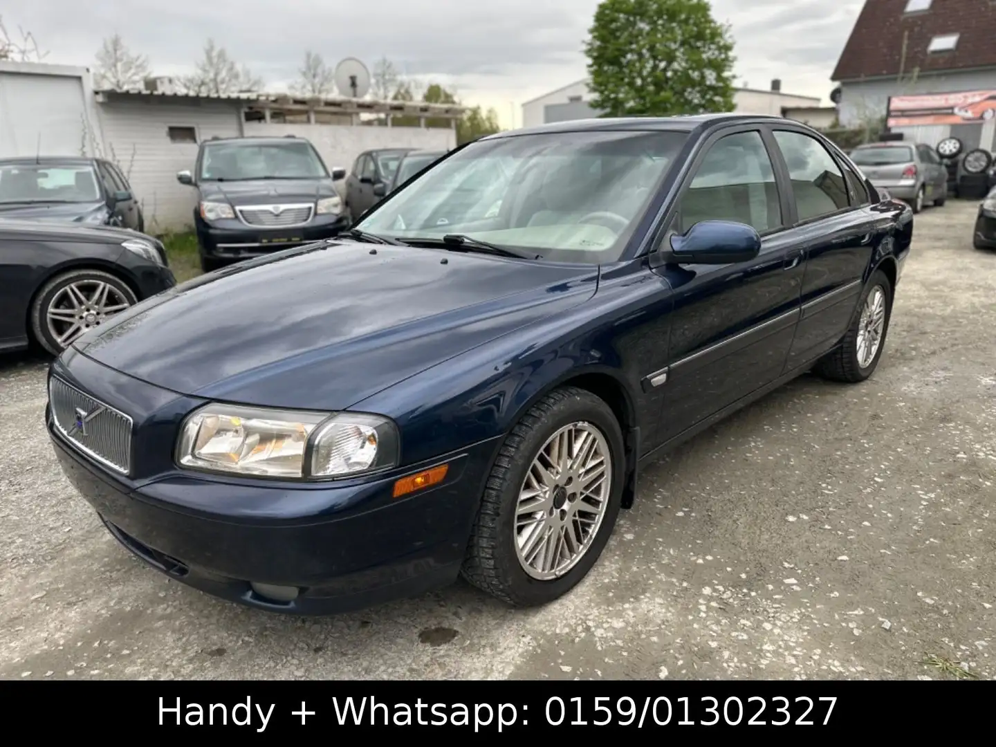 Volvo S80 2.9 Biturbo T6 Executive Geartronic -Leder Bleu - 1