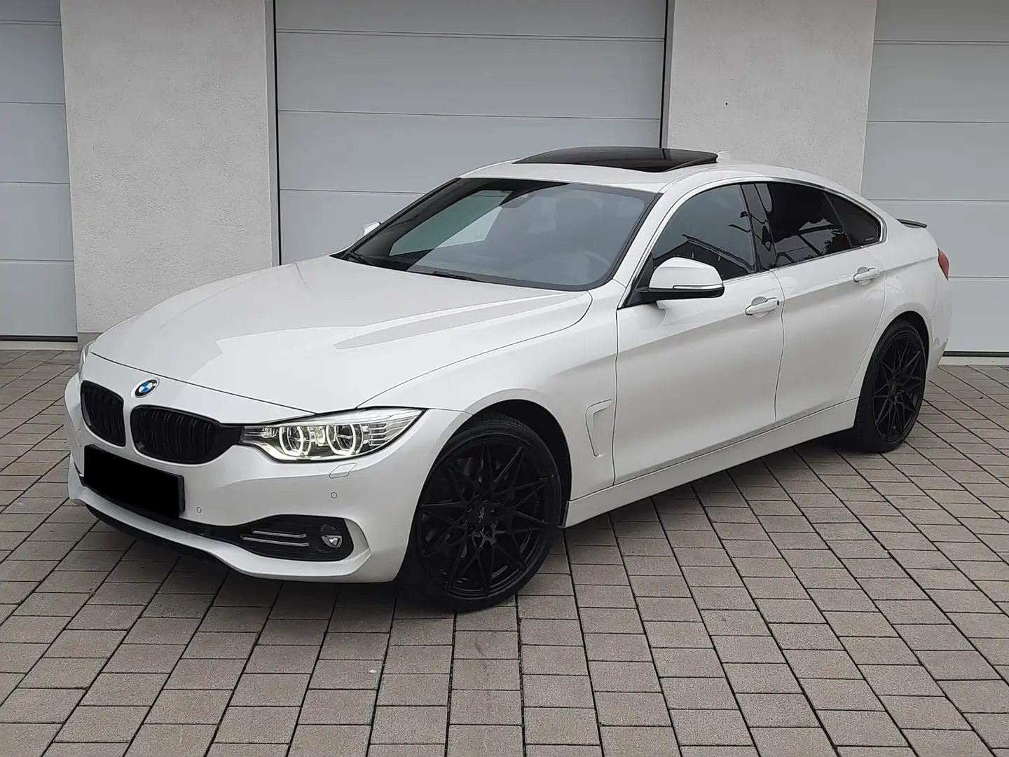 BMW 435 d xDrive Gran Coupe/LED/Sdach/HuD/Leder/19" Blanc - 2