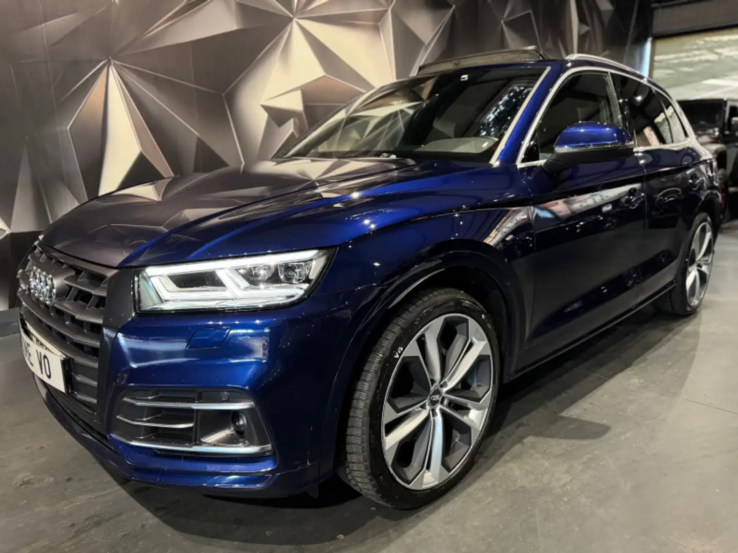Audi Q5 55 TFSI E 367CH S LINE QUATTRO S TRONIC 7 EURO6D-T Bleu - 1