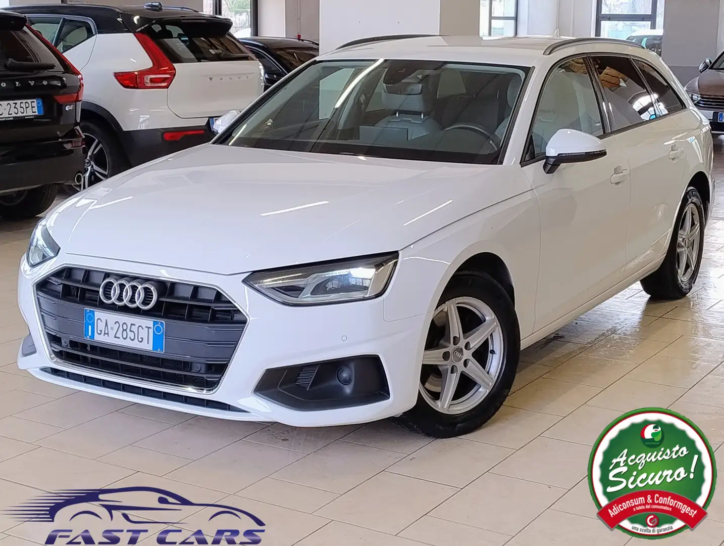 Audi A4 Avant 35 2.0 tdi mhev  LED ADAS CARPLAY NO VINCOLI Wit - 1