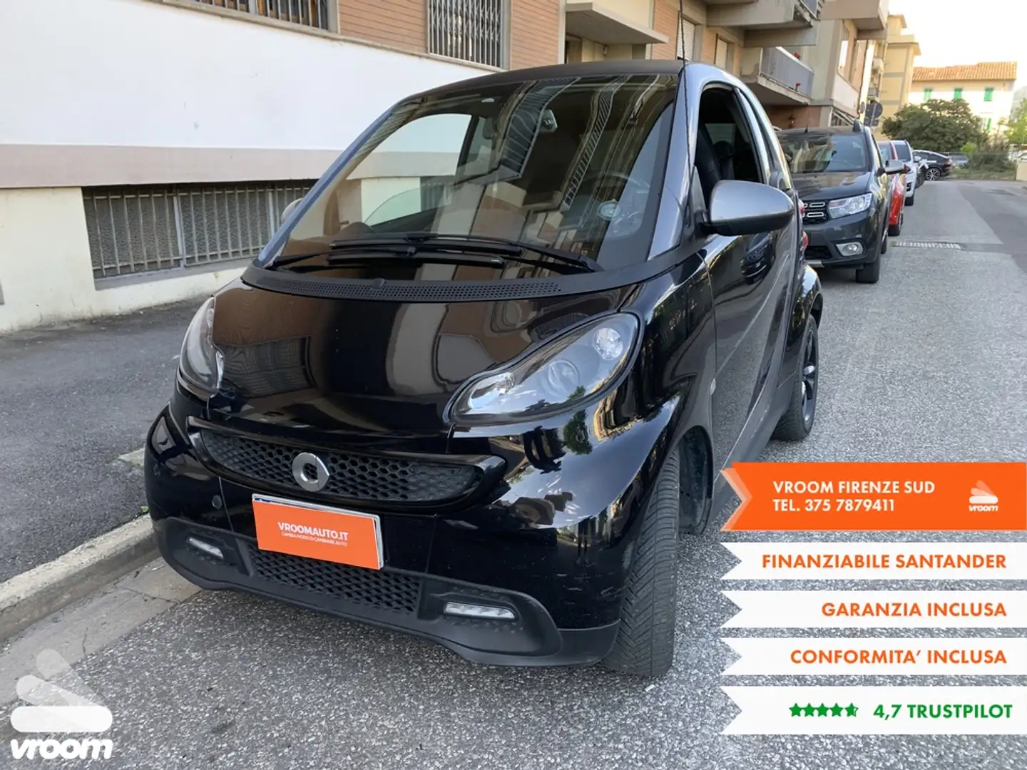smart forTwo fortwo 1000 45 kW MHD coup? pure Teen II Beige - 1
