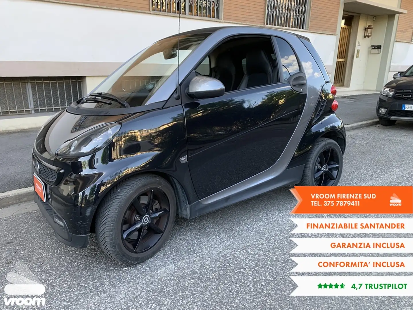 smart forTwo fortwo 1000 45 kW MHD coup? pure Teen II Beige - 2