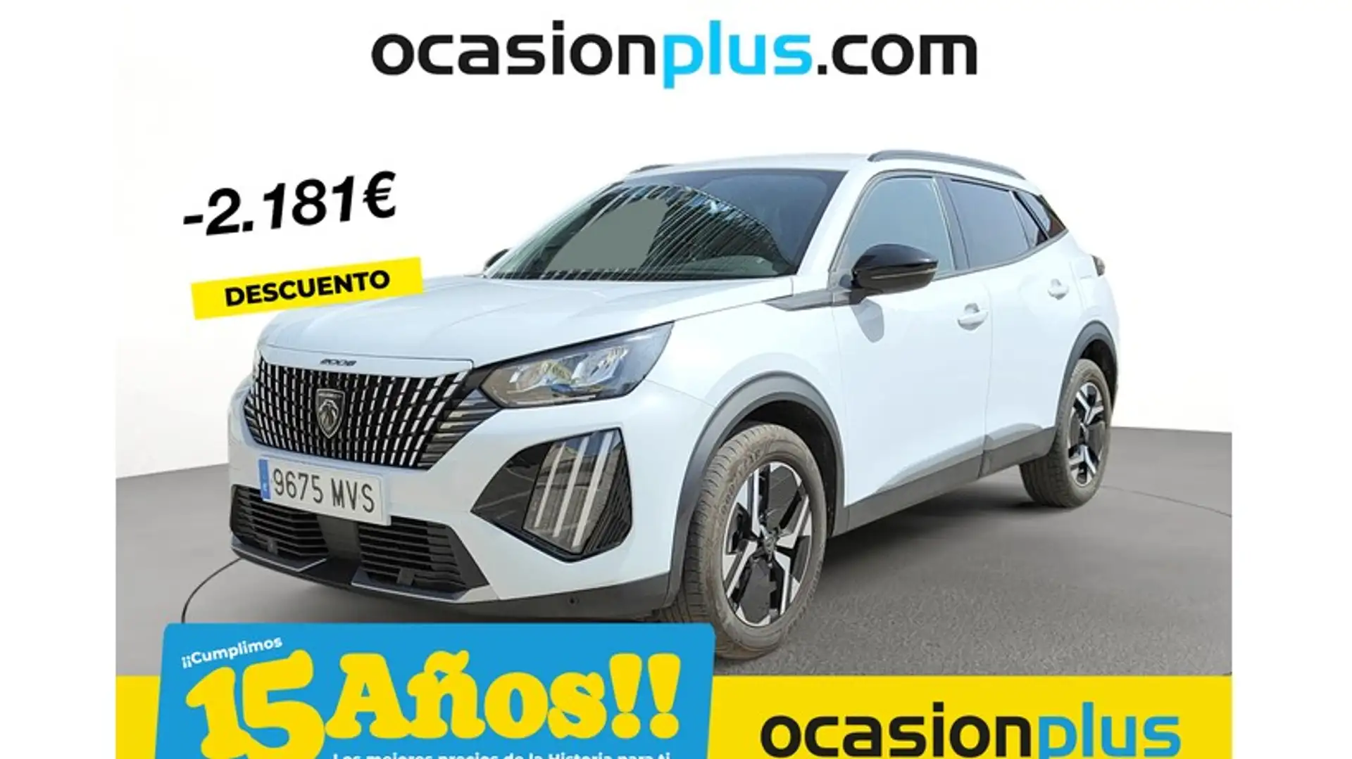 Peugeot 2008 1.2 PureTech S&S Allure EAT8 130 Blanco - 1