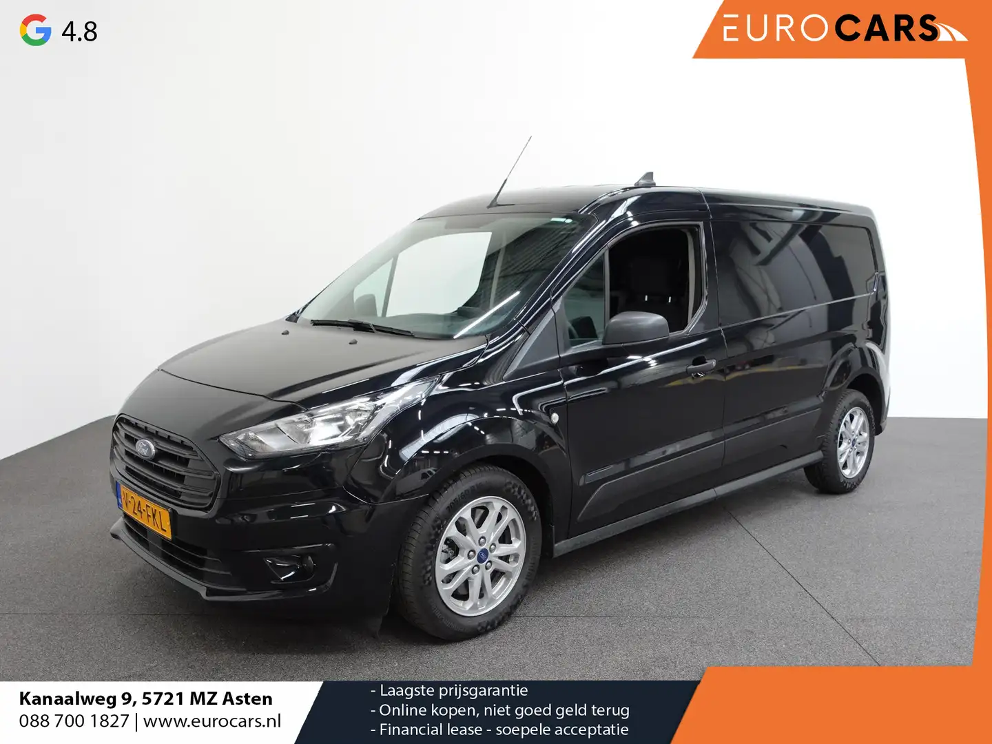 Ford Transit Connect L2 100pk Automaat Trend Trekhaak Navigatie Apple C Zwart - 1