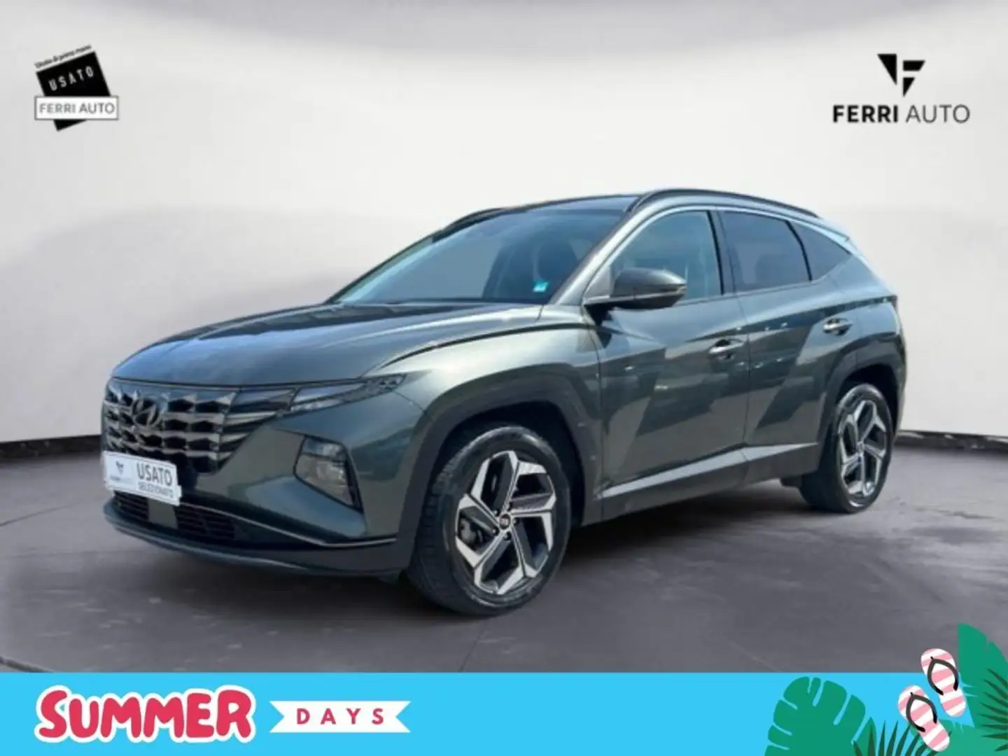Hyundai TUCSON 1.6 HEV aut.Exellence Grijs - 1