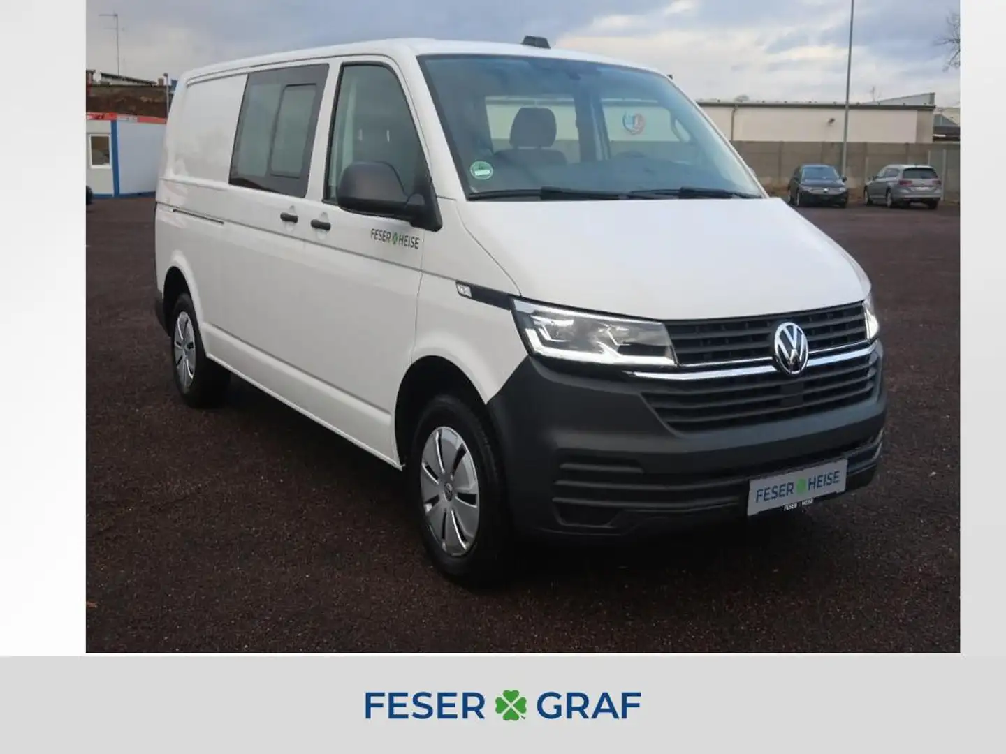 Volkswagen T6.1 Transporter 6.1 Kasten LR EcoProfi Weiß - 1