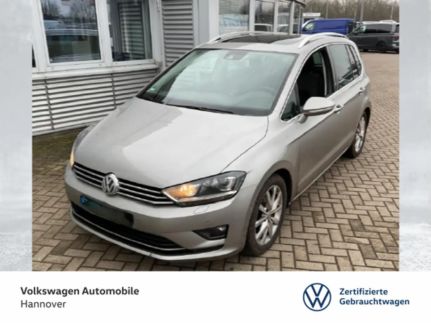 Volkswagen Golf Sportsvan 1.4 TSI DSG Highline Navi Pano AH Silber - 1
