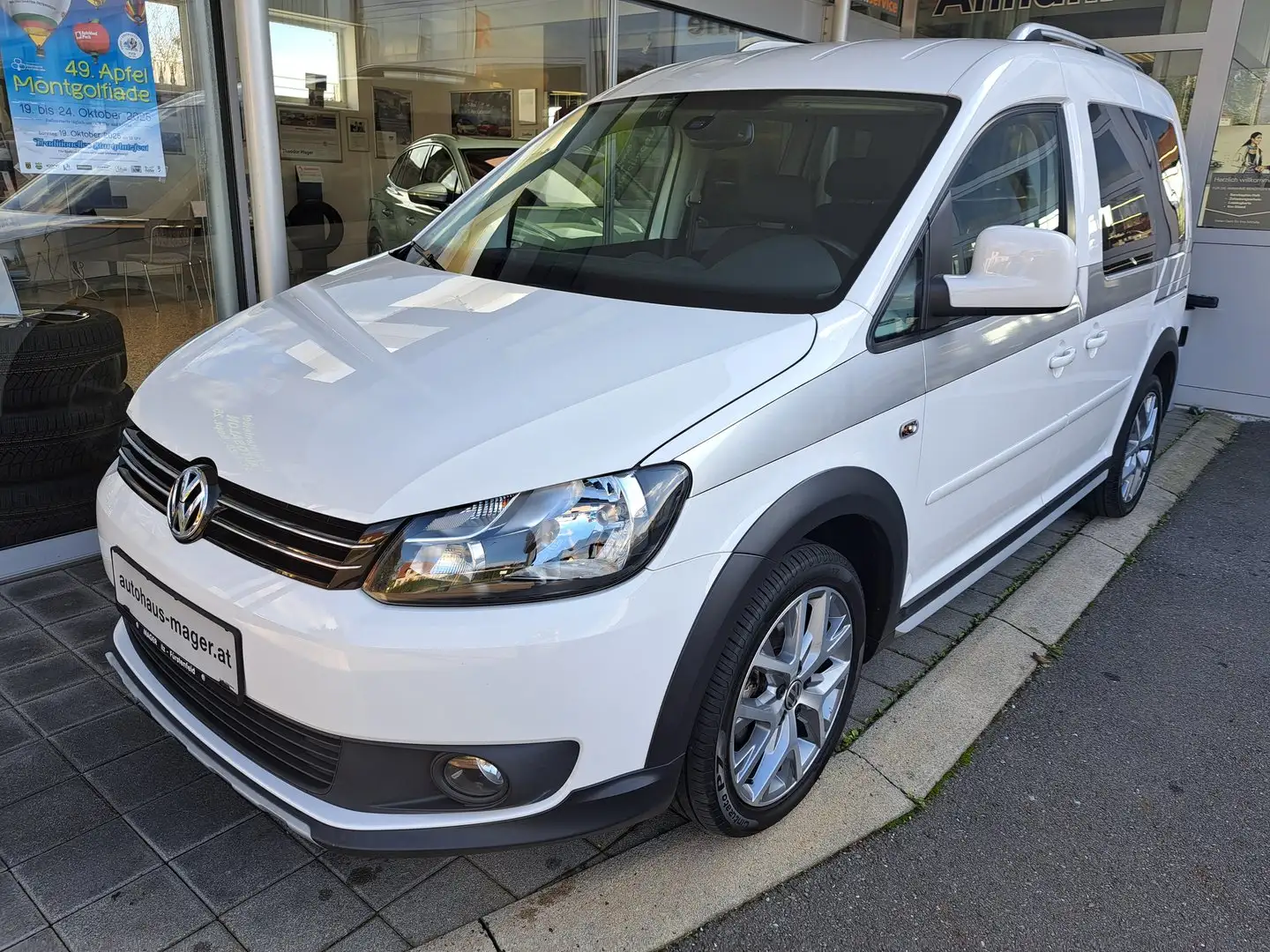 Volkswagen Caddy VW Cross Caddy TSI Weiß - 2