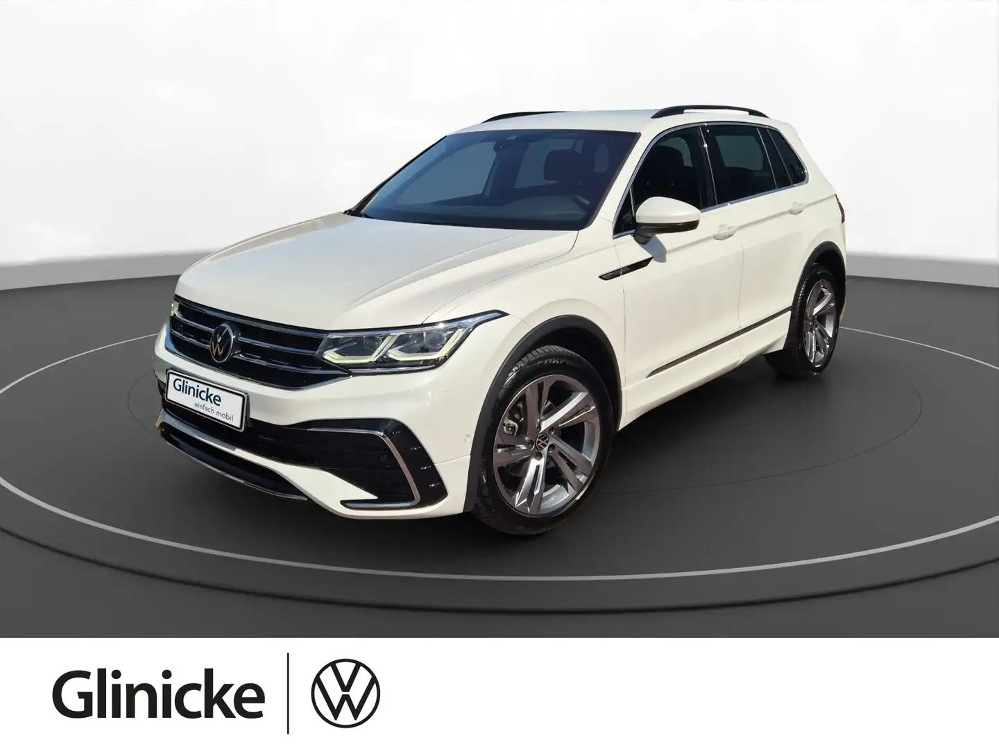 Volkswagen Tiguan 1.5 TSI DSG R-Line Navi Kamera SiHz Weiß - 1