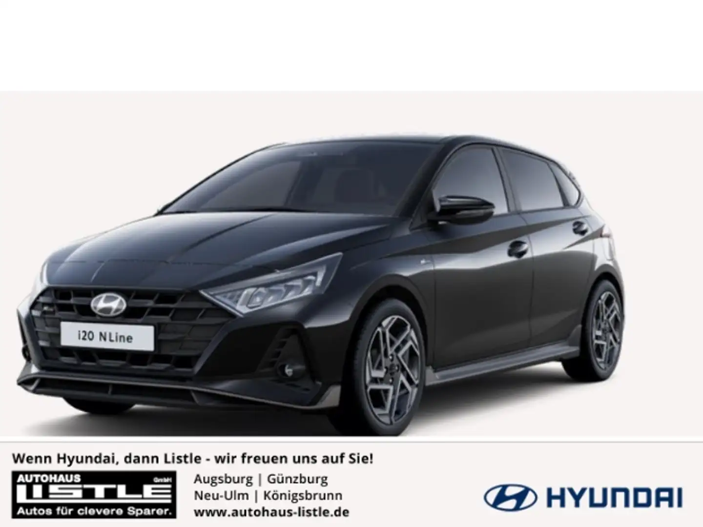 Hyundai i20 N Line 1.0 T-GDI EU6e Smartpaket Navi Digitales Co Grau - 1