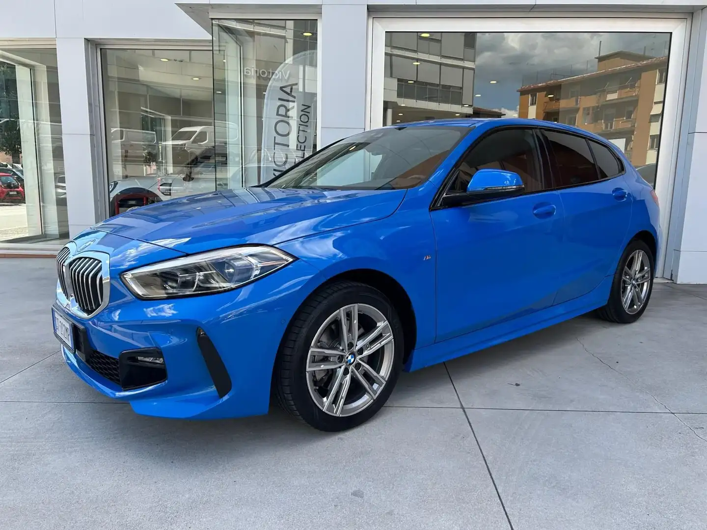 BMW 118 118I 136 CV C.AUTOMATICO M-SPORT CARPLAY NEOPATEN Albastru - 1
